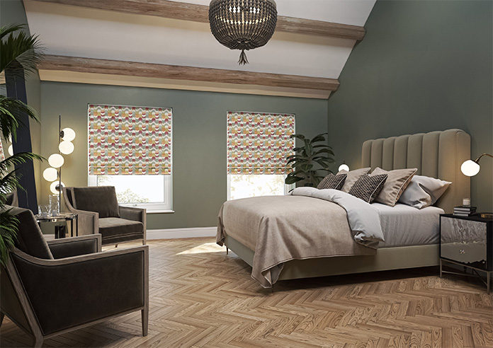 Castillo Velvet, Vitality - Motorised Roman Blind - Image 6